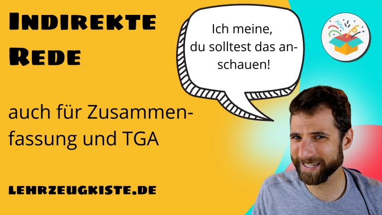 Mehr über den Artikel erfahren Wie geht die indirekte Rede?
